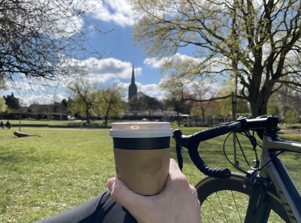 Coffee and my bike